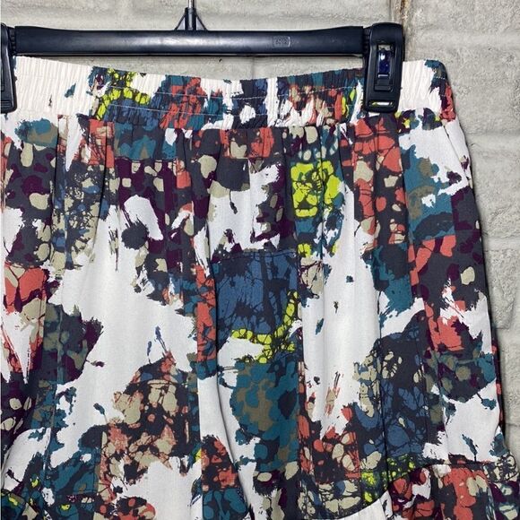 NWT MSRP $138 BCBGMAXAZRIA Printed High-Rise Shorts Women's Size Large - Picture 5 of 8